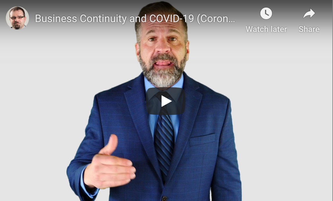 [VIDEO] COVID-19 (Corona Virus): Business Continuity Plan Ready?