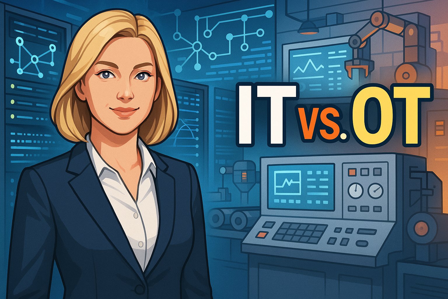 How Does Operational Technology & Information Technology Differ?